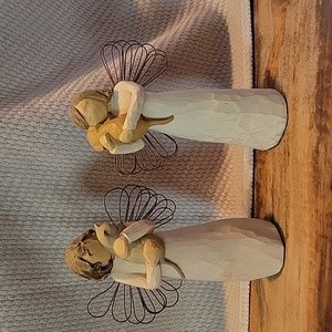 Willow Tree set of two - Angel of Friendship & With Affection